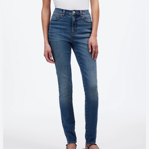 Madewell Denim - Madewell 10” High-Rise Skinny Jeans